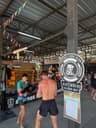 Muay Thai pad work
